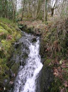 Waterfall in mid-Wales